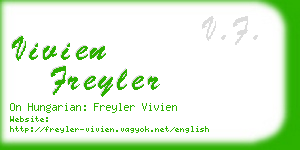 vivien freyler business card
